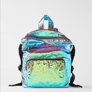 ZARA Iridescent Backpack